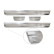 Stainless steel door sill suitable for Honda Civic X HB 5-door 2017- 'Lines' - 4-piece, Thumbnail 6