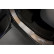 Stainless steel door sill suitable for Mitsubishi Eclipse Cross PHEV 2021- 'Hybrid' - 4-piece, Thumbnail 4