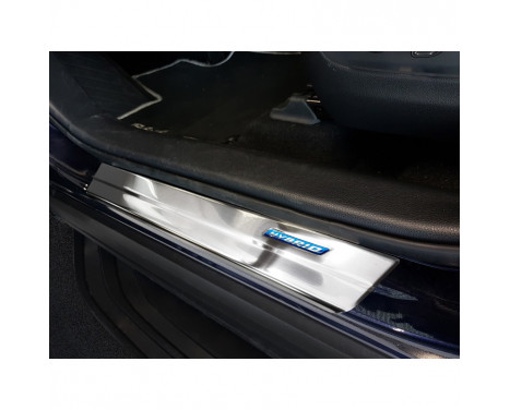 Stainless Steel Door Sill Toyota RAV4 (5th Gen.) 2018- - 'Hybrid' - 4-piece