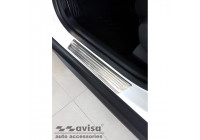 Stainless steel door sills suitable for Citroën C3 Aircross II 2017- 'Lines' - 4-piece