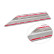 Stainless steel door sills suitable for Lexus RX V 2022 - 'Lines' - 4-piece, Thumbnail 6