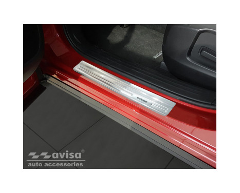 Stainless steel door sills suitable for Mazda CX-5 II 2017- 'Exclusive' - 4-piece, Image 2