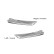 Stainless steel door sills suitable for Mercedes GLA (X156) 2013-2017 & FL 2017- 2-piece (rear doors), Thumbnail 5