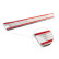 Stainless steel door sills suitable for Volkswagen Caddy V 2020- - 'Lines' - 2-piece, Thumbnail 5