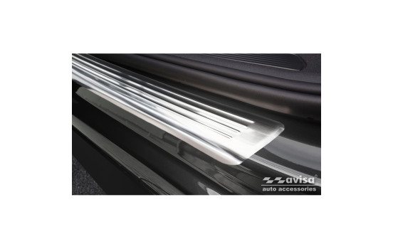 Stainless steel door sills suitable for Volkswagen ID.3 2020- - 'Lines' - 4-piece, Image 3
