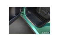 Stainless steel door sills suitable for Volkswagen ID.Buzz 2022 - - 'Lines' - 2-piece