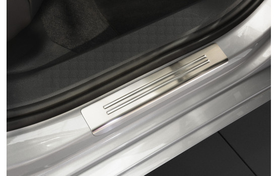 Stainless steel door sills Volkswagen Passat B8 Sedan/Variant 2014- - 'Exclusive' - 4-piece, Image 2
