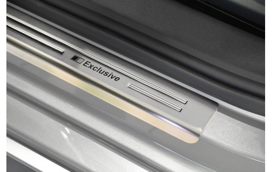 Stainless steel door sills Volkswagen Passat B8 Sedan/Variant 2014- - 'Exclusive' - 4-piece, Image 3