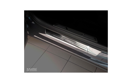 Stainless steel door sills Volkswagen Touareg III 2018- 'Special Edition' - 2-piece