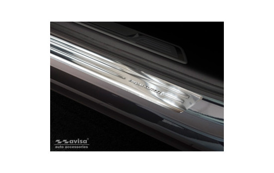 Stainless steel door sills Volkswagen Touareg III 2018- - 'Special Edition' - 4-piece, Image 2