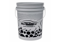 AutoStyle Wash Bucket 20L including Grit guard - Nardo Grey