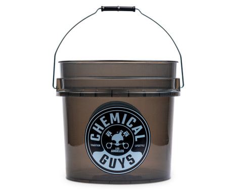 Chemical Guys Heavy Duty Detailing Bucket Smoked Black 16 Liters, Image 2