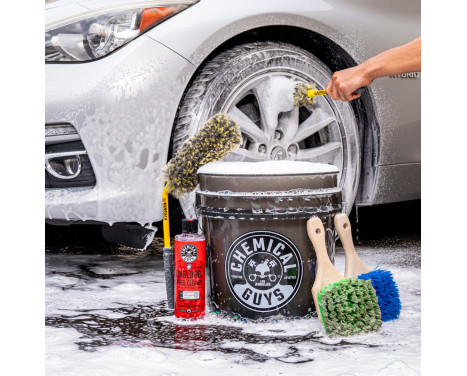 Chemical Guys Heavy Duty Detailing Bucket Smoked Black 16 Liters, Image 4