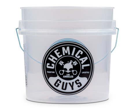 Chemical Guys Heavy Duty Ultra Clear Detailing Bucket 16 Liters