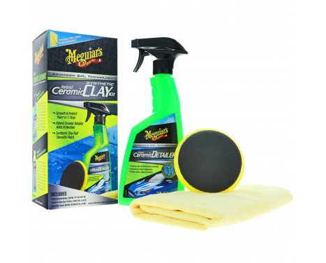 Meguiars Hybrid Ceramic Synthetic Clay Kit