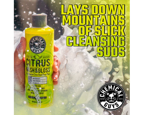 Chemical Guys Citrus Wash & Gloss Concentrated Car Wash (473ml), Image 4