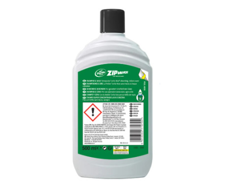 Turtle Wax Zip Wax Shampoo 500ml, Image 2