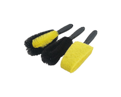 3-piece set of wheel brushes