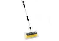 Protecton washing brush with extension handle