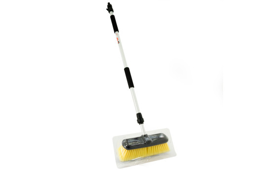 Protecton washing brush with extension handle