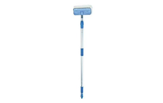 Telescopic washing brush – 140-240 cm including water connection