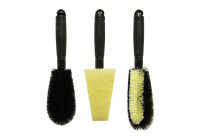 Wheel brush set