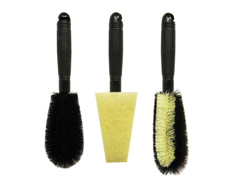 Wheel brush set