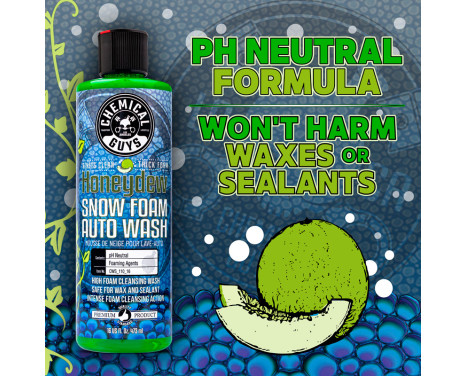 Chemical Guys Honeydew Snow Foam Auto Wash Cleanser (473ml), Image 4
