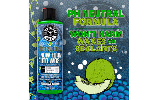 Chemical Guys Honeydew Snow Foam Auto Wash Cleanser (473ml), Image 4