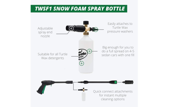 Turtle Wax Snow Foam Cannon, Image 3
