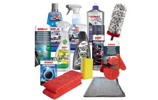 Sonax Complete cleaning and care set