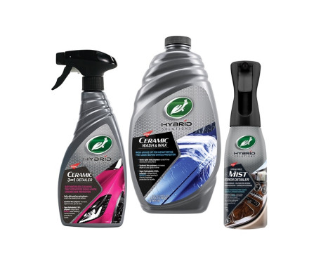 Turtle Wax Hybrid Solutions In & Out detailing kit 3-piece