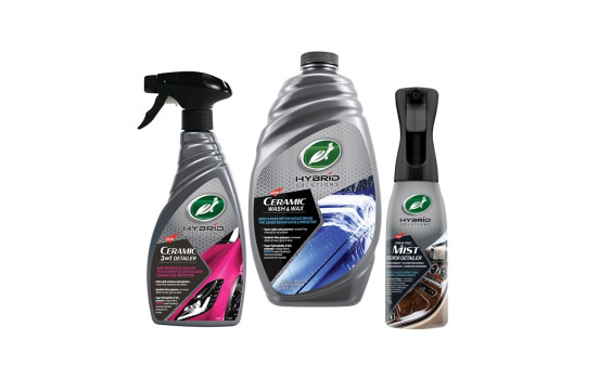 Turtle Wax Hybrid Solutions In & Out detailing kit 3-piece
