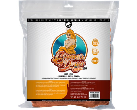 Nuke Guys Drying Towel XL 40 x 60cm Orange, Image 3