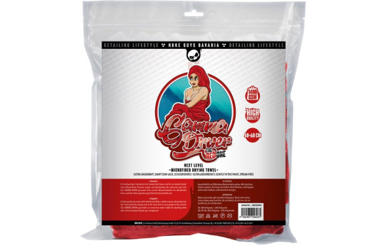 Nuke Guys Drying Towel XL 40 x 60cm Red, Image 3