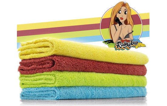 Nuke Guys Microfiber Cloths Rainlow
