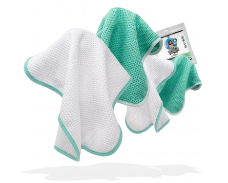 Nuke Guys See Through Microfiber Waffle Cloth 35 x 35cm 4 pieces