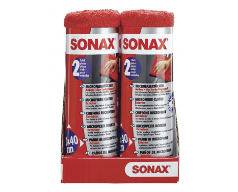 Sonax Microfiber Cloth Exterior 2 pcs, Image 3