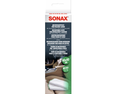 SONAX Microfiber Cloth for Leather & Textiles, Image 2