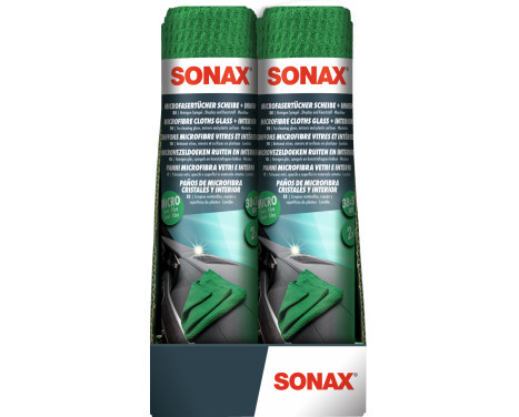 Sonax Microfiber Cloth Windows and Interior (2 Pieces)