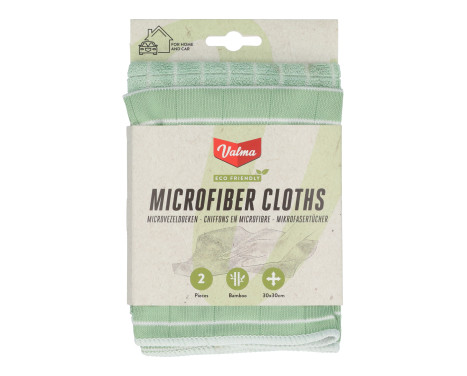 Valma ECO Bamboo Microfiber Cloths 2 pieces, Image 4