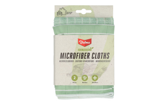 Valma ECO Bamboo Microfiber Cloths 2 pieces, Image 4
