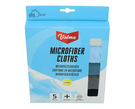 Valma Microfiber cloths 5 pieces, Image 2