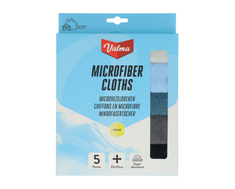 Valma Microfiber cloths 5 pieces, Image 4