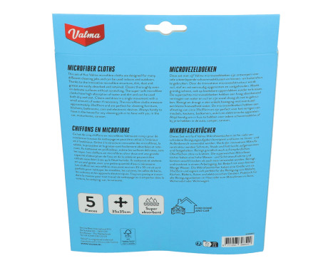 Valma Microfiber cloths 5 pieces, Image 6