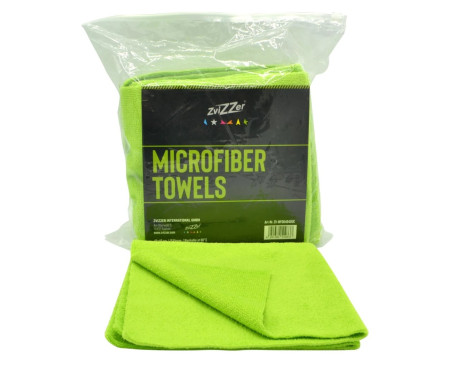 ZviZZer Microfiber cloth Green - 40x40cm - 10 pieces