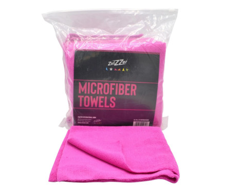 ZviZZer Microfiber cloth Pink - 40x40cm - 10 pieces