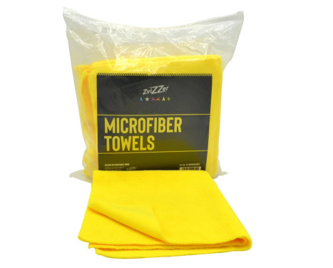 ZviZZer Microfiber cloth Yellow - 40x40cm - 10 pieces