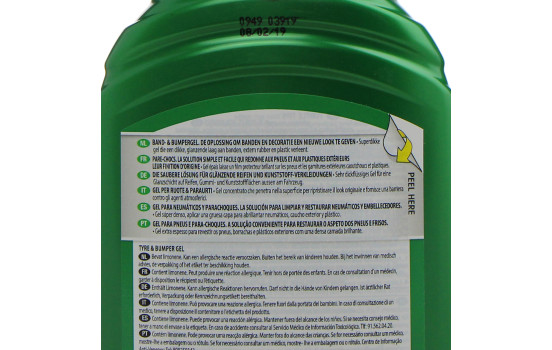 Turtle Wax Tire & Bumper Gel 500ml, Image 2
