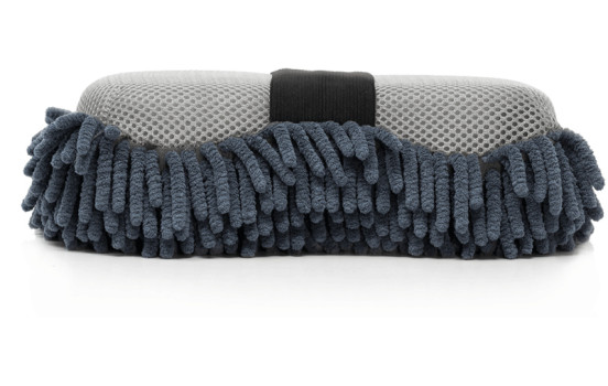 2 Way Wonder Washing Sponge Dark Grey